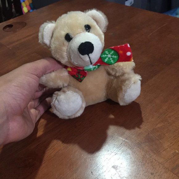 Cream Colored Mini Bear - Picture 1 of 7